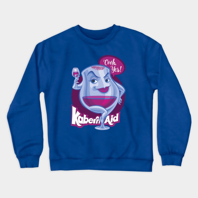 Kabern-Aid Crewneck Sweatshirt by majanation